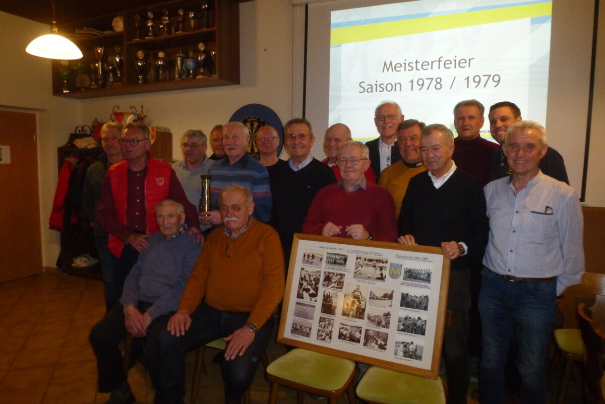 Meisterteam der TSG Weiherhammer trifft sich nach 47 Jahren wieder
