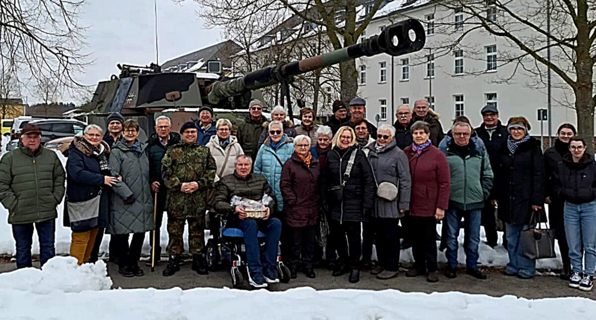 VdK Neustadt besucht Major-Radloff-Kaserne in Weiden