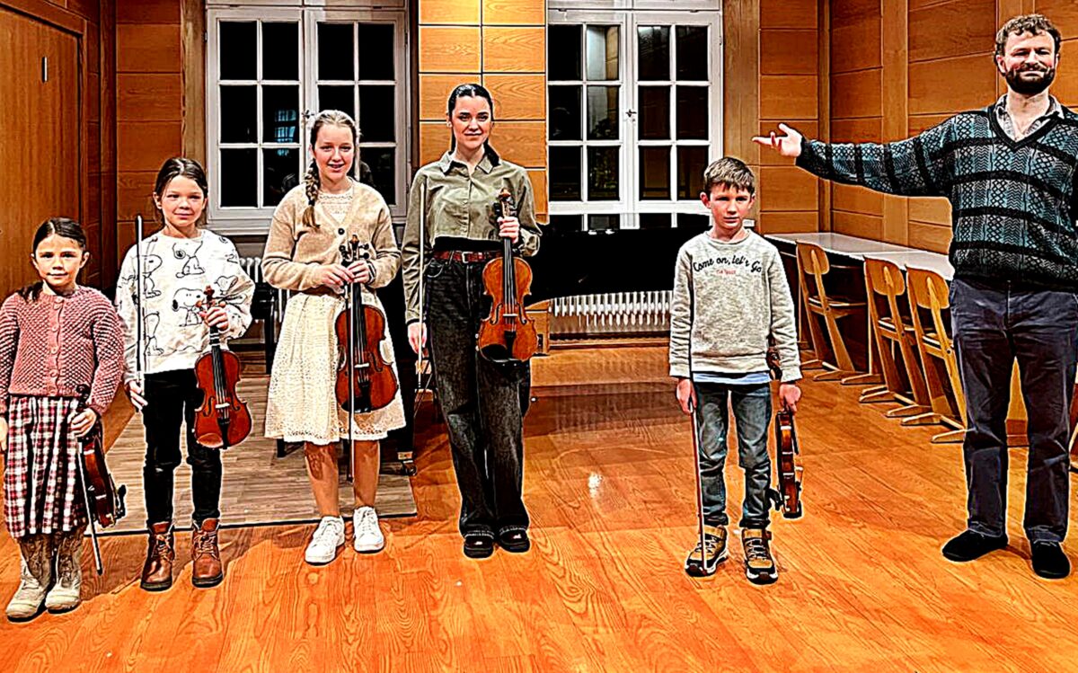 Junge Talente glänzen beim Violinklassenabend in Weiden