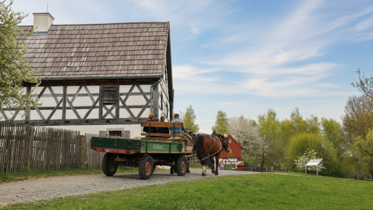 Saisonstart mit „Neu aufgerollt“ im Freilandmuseum Oberpfalz